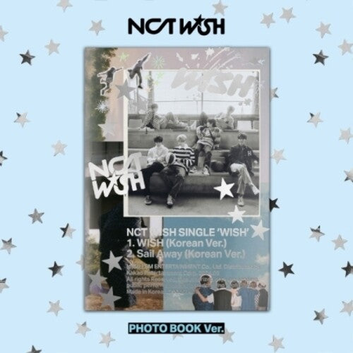 NCT Wish- Wish - Photobook Version - incl. 88pg Photobook, Postcard, Photo, Folded Poster + Photocard