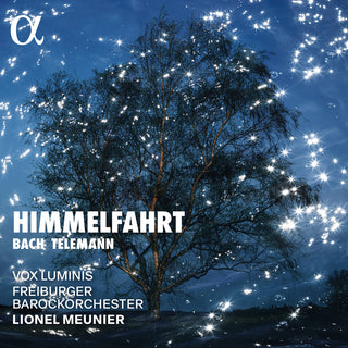 the album cover for J Bach .S. / Telemann / Meunier - Himmelfahrt