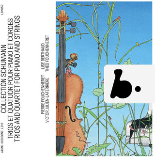 the album cover for Schumann / Fouchenneret / Julien-Laferriere - Schumann Collection - Trios & Quartet For