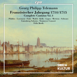 the album cover for Telemann / Pfahler / Mertens; - Complete Cantatas, Vol. 3
