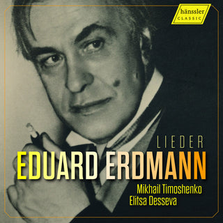 the album cover for Erdmann / Jarnach / Timoshenko - Lieder
