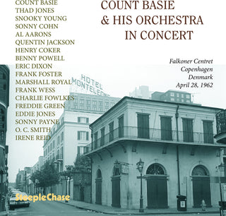 the album cover for Count Basie  / His Orchesttra - In Concert