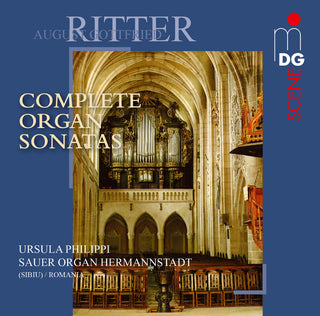 the album cover for Ritter / Philippi - Complete Organ Sonatas
