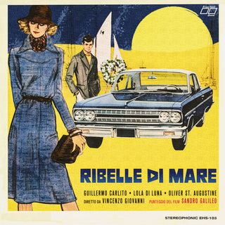 the album cover for Sandro Galileo  & Eraserhood Sound (Colv) (Pnk) - Ribelle Di Mare / O.S.T. [Colored Vinyl] (Pnk) (Can)
