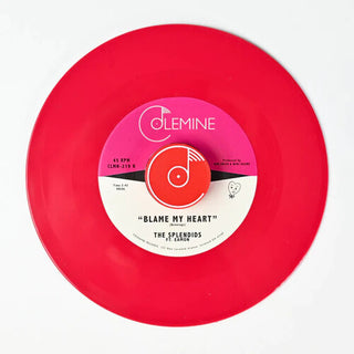 Splendids & Eamon- Cry Baby Cry / Blame My Heart (opaque Red Vinyl 7