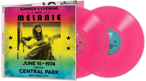 Melanie- Central Park 1974 (Pink Vinyl)