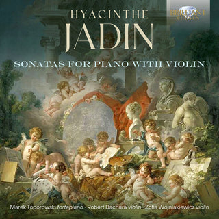 the album cover for Jadin / Toporowski / Bachara - Sonatas For Piano With Violin