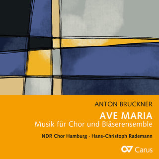 the album cover for Bruckner / Wiewinner / Preu - Ave Maria - Musik Fur Chor Und Blaserensemble