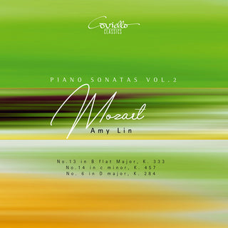 the album cover for Mozart / Lin - Piano Sonatas Vol. 2