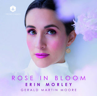 the album cover for Berg / Brahms / Moore - Rose In Bloom