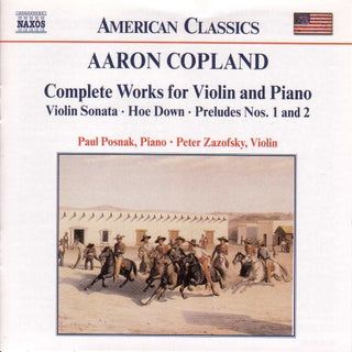 the album cover for Paul Posnak - Complete Works for Violin & Piano