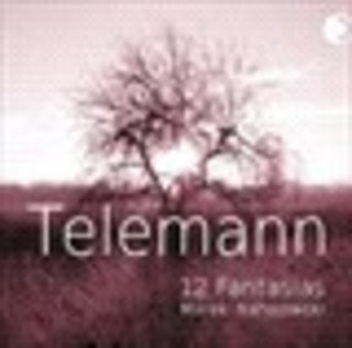 the album cover for Marek Nahajowski - Telemann: 12 Fantasias
