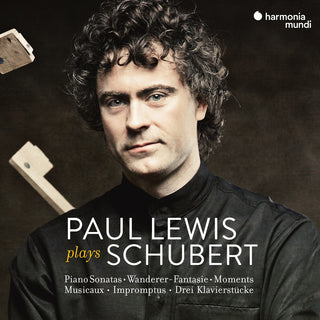 the album cover for Paul Lewis - Paul Lewis Plays Schubert