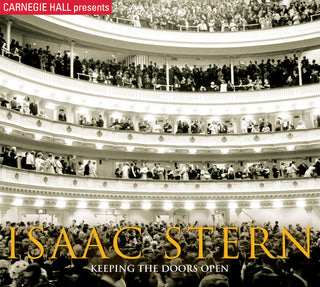 the album cover for Isaac Stern - Keeping The Doors Open