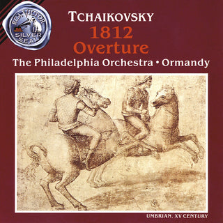 the album cover for Eugene Ormandy - 1812 Overture / Capriccio Italien / Marche Slave