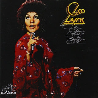 the album cover for Cleo Laine - Live At Carnegie Hall