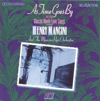 the album cover for Henry Mancini - As Time Goes By and Other Classic Movie Love Songs