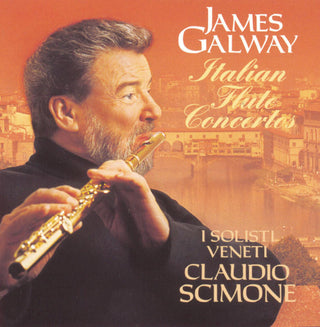 the album cover for Pergolesi / Galuppi / Galway - Flute Concerti