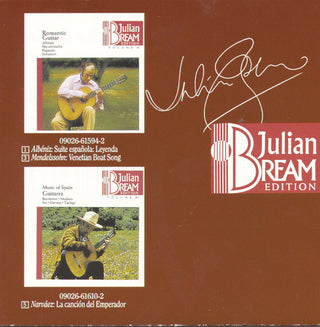 the album cover for JULIAN BREAM - Collection Sampler