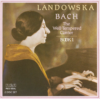 the album cover for J.S. Bach - Well Tempered Clavier I
