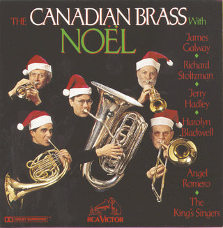 the album cover for Canadian Brass - Noel
