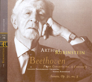 the album cover for Rubinstein / Beethoven / Lpo / Barenboim - Rubinstein Collection 79