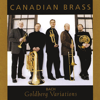 the album cover for Canadian Brass - Goldberg Variatiions