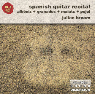 the album cover for JULIAN BREAM - Spanish Guitar Recital: Sound Dimension