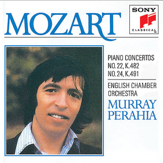 the album cover for Murray Perahia - Piano Concerti 22 & 24