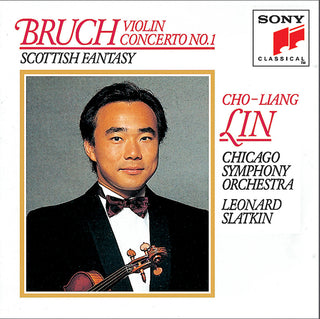 the album cover for Cho-Liang Lin - Violin Concerto 1 / Scottish Fantasy
