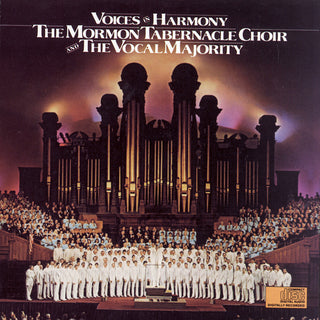 the album cover for Mormon Tabernacle Choir - Voices In Harmony