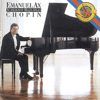 the album cover for Emanuel Ax - Scherzos & Mazurkas