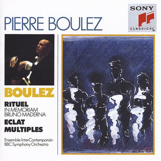 the album cover for Pierre Boulez - Ritual In Memoriam Maderna / Eclat / Multiples