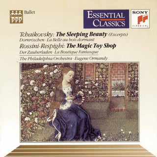 the album cover for S.E. Elgar - Tchaikovsky: Sleeping Beauty - Rossini/Respighi: Boutique
