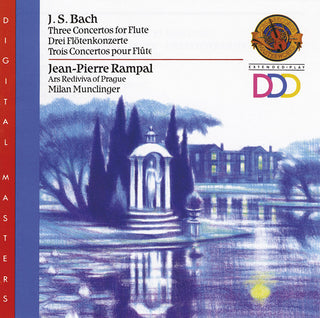 the album cover for Jean-Pierre Rampal - Flute Concerti / Sinfonia