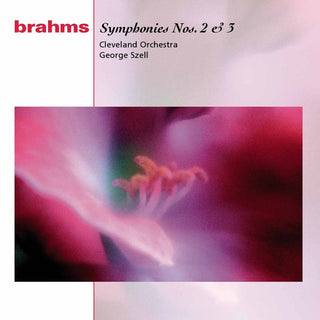 the album cover for Brahms / Szell / Cleveland Orchestra - Symphonies 2 & 3