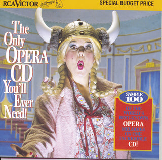 the album cover for Only Opera Cd You'Ll Ever Need - Only Opera Cd You'll Ever Need / Cd Rom