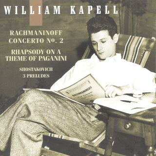 the album cover for WILLIAM KAPELL - Vol 3: Concerto 2 / 3 Preludes