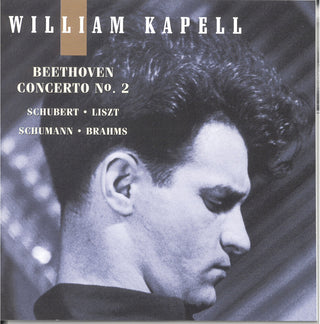 the album cover for WILLIAM KAPELL - Volume 6: Concerto 2 Op 19 In B Flat