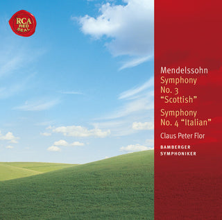 the album cover for Claus Peter Flor - Symphonies 3 & 4 / Athalia Overture