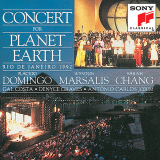 the album cover for Domingo / Marsalis, Wynton / Chang - Concert For Planet Earth