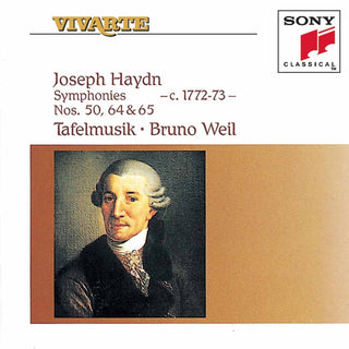 the album cover for Tafelmusik Baroque Orchestra - Symphonies 50,64 & 65