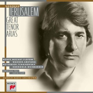 the album cover for Siegfried Jerusalem - Great Tenor Arias