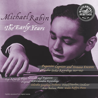 the album cover for Michael Rabin - Early Years