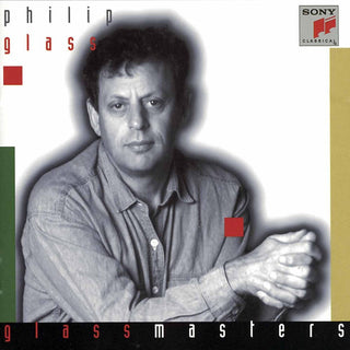 the album cover for Philip Glass - Glassmasters