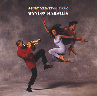the album cover for Wynton Marsalis Quartet - Jump Start & Jazz