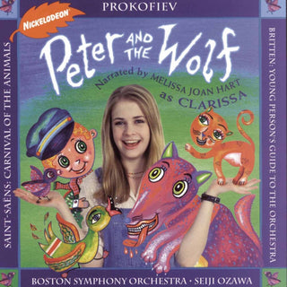 the album cover for SEIJI OZAWA - Peter And The Wolf *