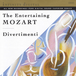 the album cover for Orchestra "Classical Music Studio", St. Petersburg - Divertimenti