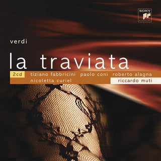 the album cover for G. Verdi - Traviata