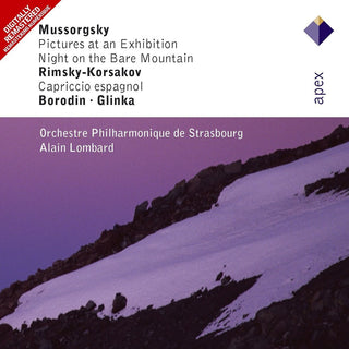 the album cover for Lombard / Strasbourg Philharmonique - Russian Favorites